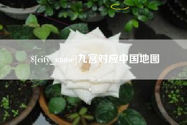 蓬莱九宫对应中国地图