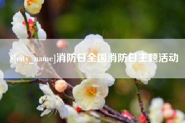 蓬莱消防日全国消防日主题活动