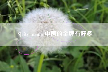 蓬莱中国的金牌有好多