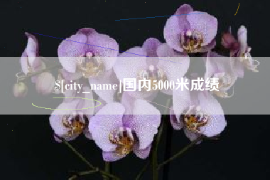 蓬莱国内5000米成绩