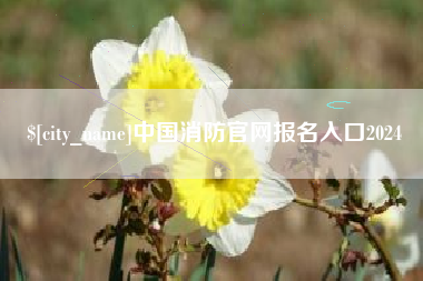 蓬莱中国消防官网报名入口2024