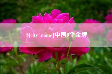 蓬莱中国9个金牌