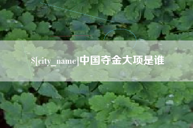 蓬莱中国夺金大项是谁