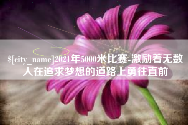 蓬莱2021年5000米比赛-激励着无数人在追求梦想的道路上勇往直前