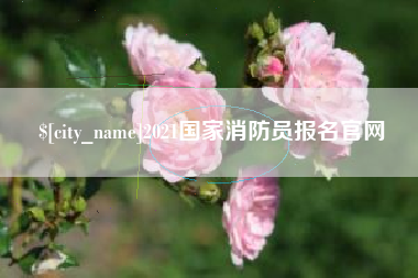 蓬莱2021国家消防员报名官网