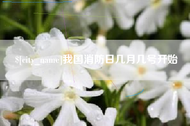 蓬莱我国消防日几月几号开始