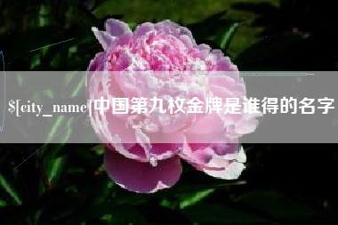 蓬莱中国第九枚金牌是谁得的名字