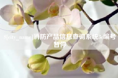 蓬莱消防产品信息查询系统3c编号暂停