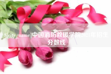 蓬莱中国消防救援学院2021年招生分数线