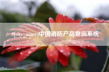 蓬莱中国消防产品查询系统