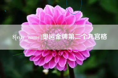 蓬莱奥运金牌第二个九宫格