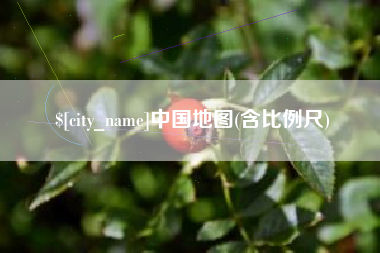 蓬莱中国地图(含比例尺)