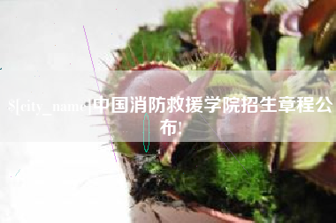 蓬莱中国消防救援学院招生章程公布!