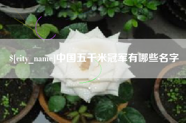 蓬莱中国五千米冠军有哪些名字